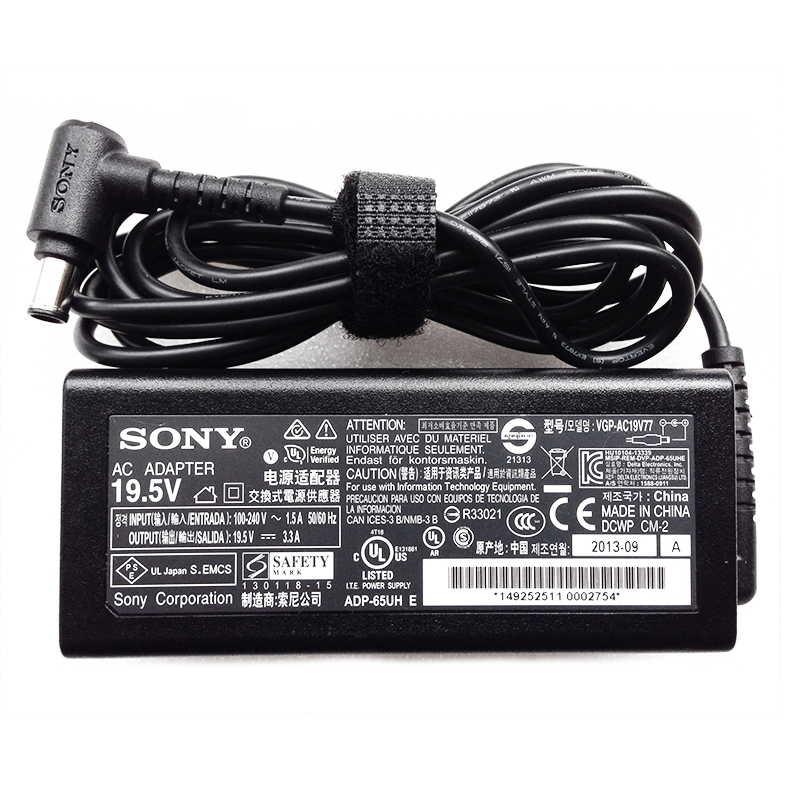 Sạc Adapter Laptop Sony 65W 19.5V 3.3A Đầu Tròn Kim